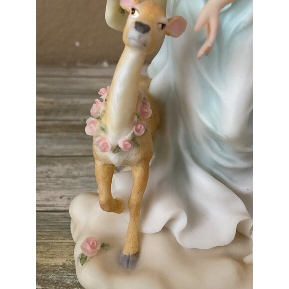 Seraphim Classic Frances Gentle Guide Angel Figurine #81871 Roman 2000 Porcelain - Picture 6 of 10